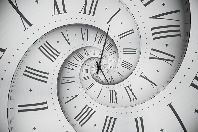 Spirale horloge